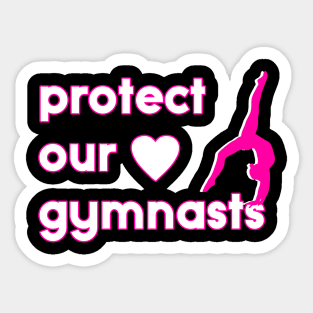 Protect Our Gymnasts Sticker